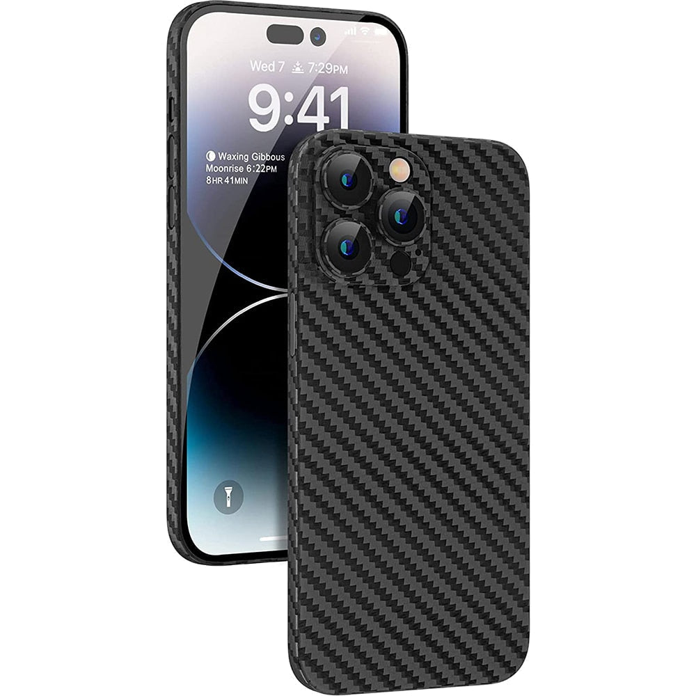 0.3mm Ultra Dunne Textuur Matte Hardcase Voor iPhone