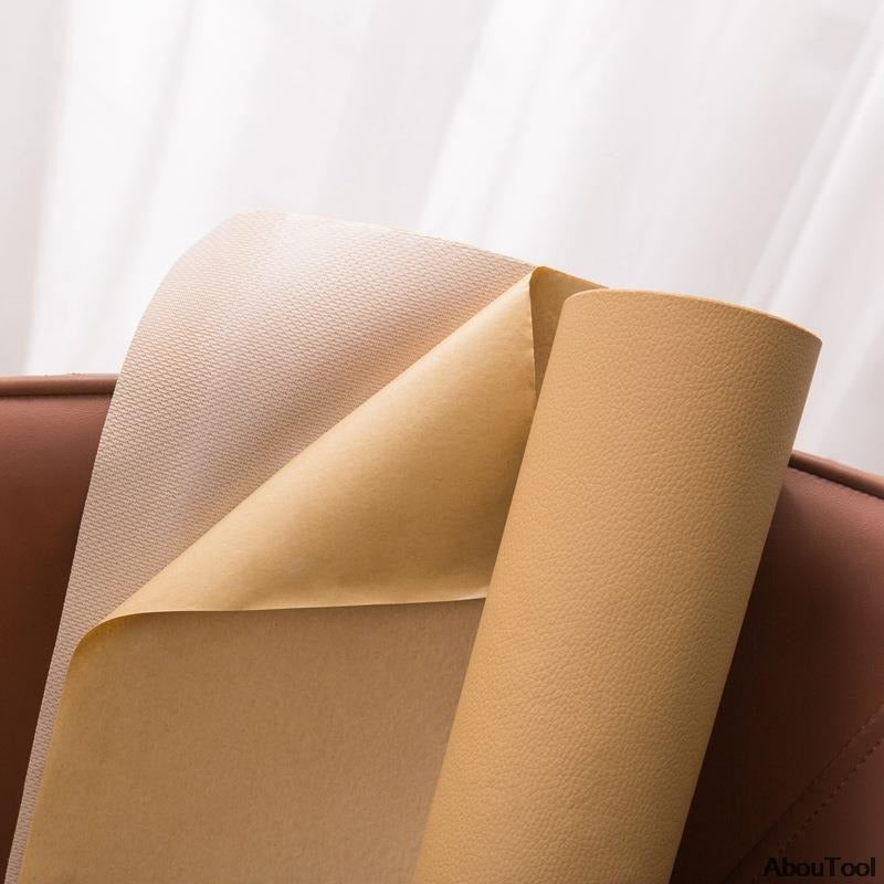 Zelfklevende PU-Leren Reparatiepatch - Waterdicht en Sterk