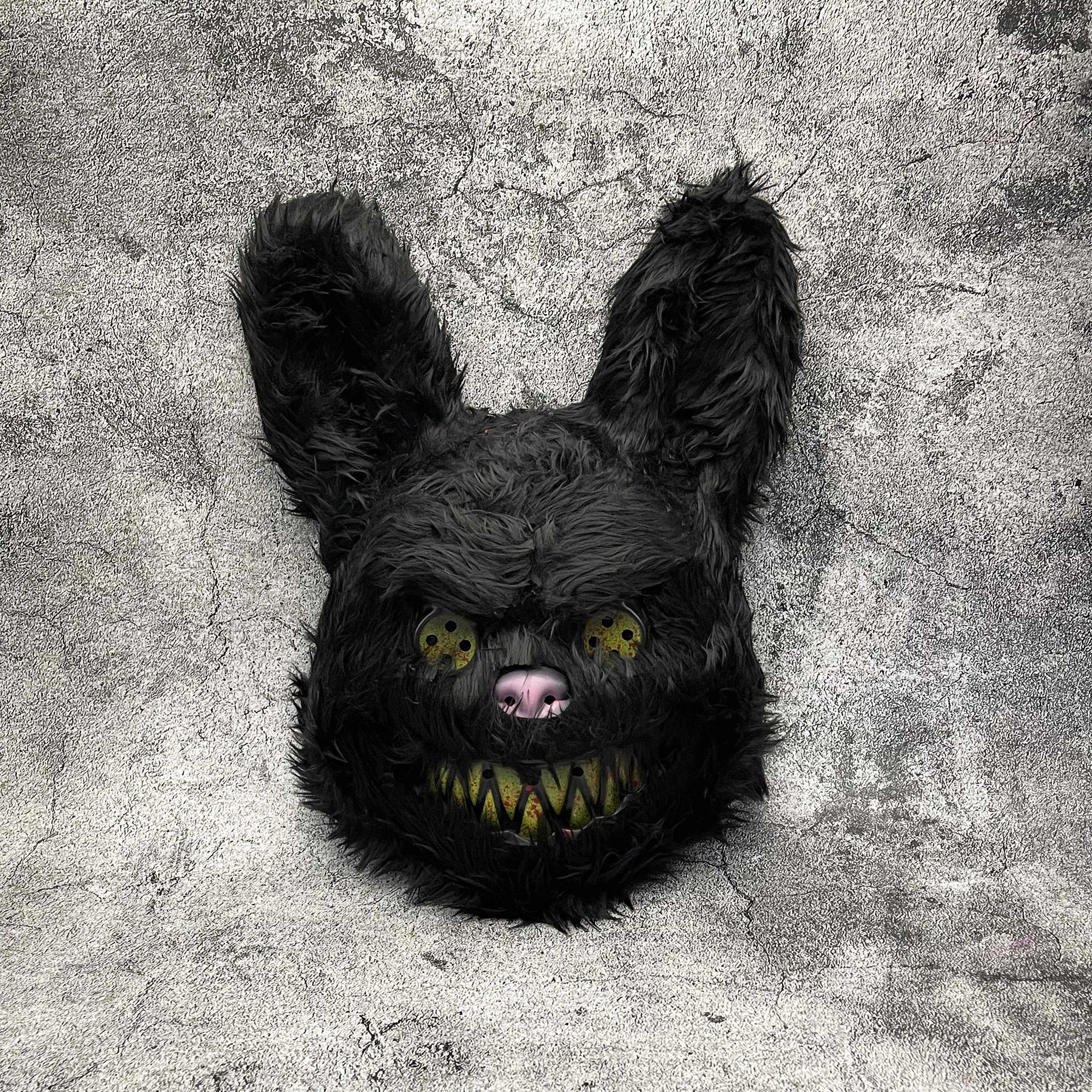 Unisex Engergende Furry Halloween Kostuum Masker | Horror Cartoon Stijl