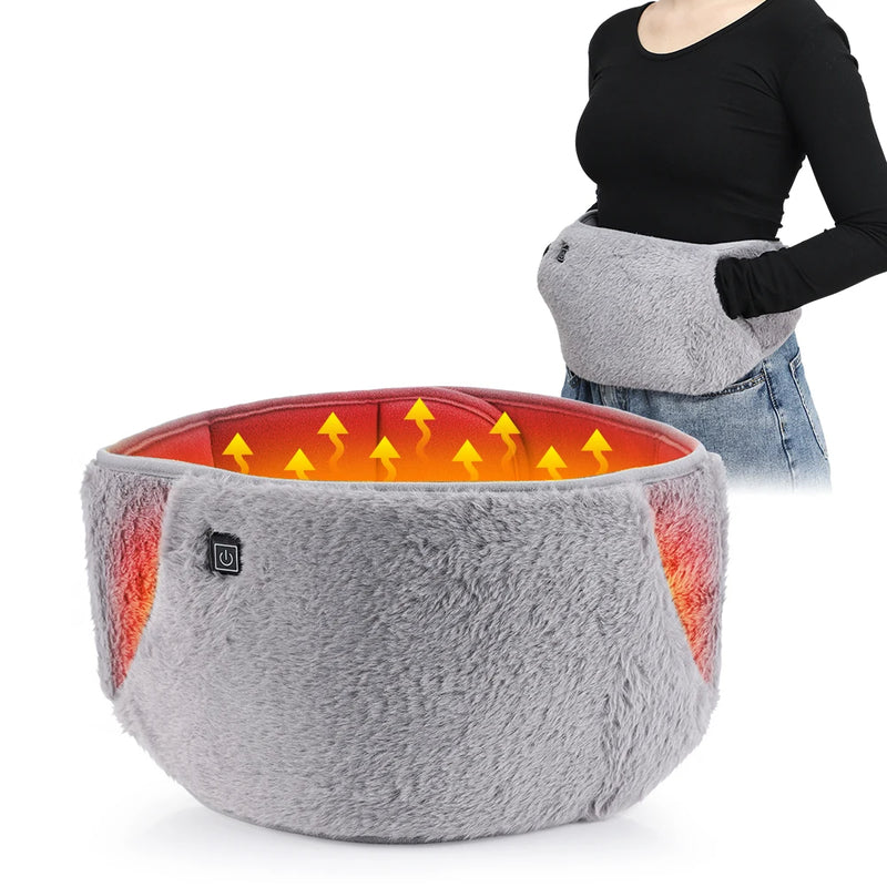 Luxe USB Verwarmingsgordel – Draagbare Hand- en Tailleverwarmers van Kristalvelours