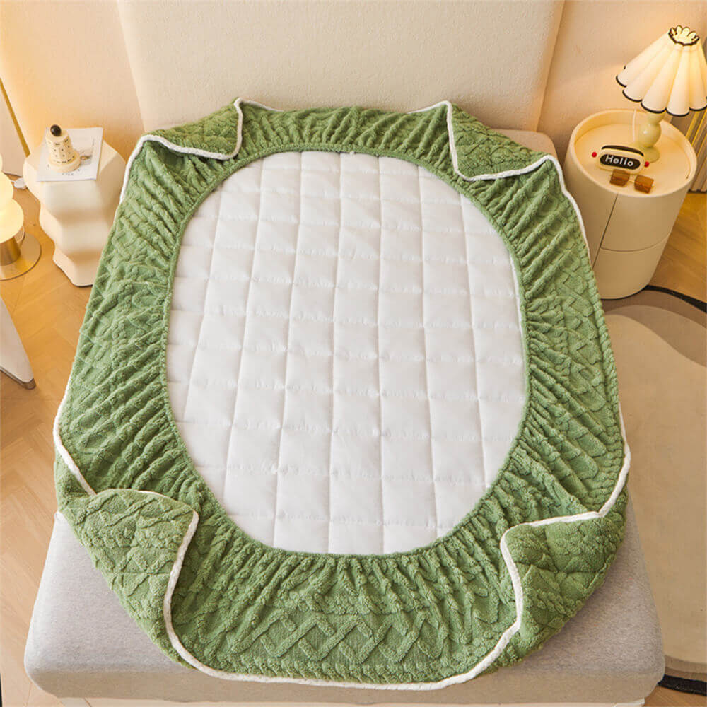 Wasbare Fluffy Fitted Sheet Matrascover