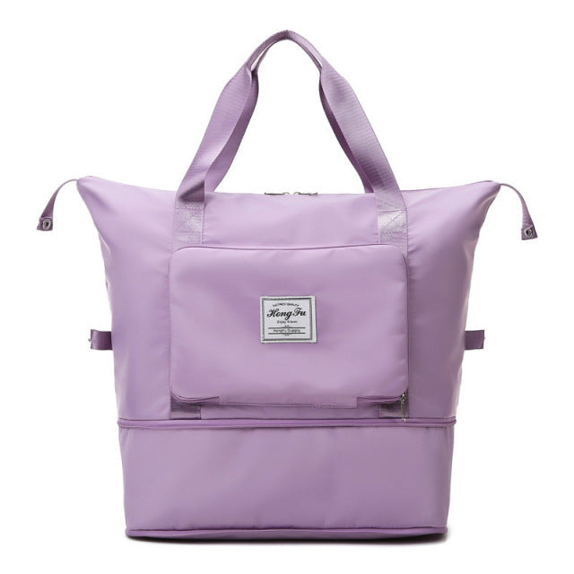 LuxeVoyage Elite Reis Tote | Stijlvolle opvouwbare handbagage voor moeiteloze reizen