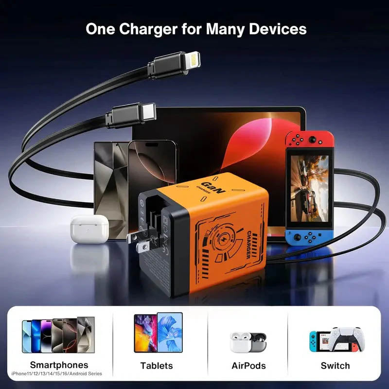 GaNPro 45W Inklapbare Snellader Cube