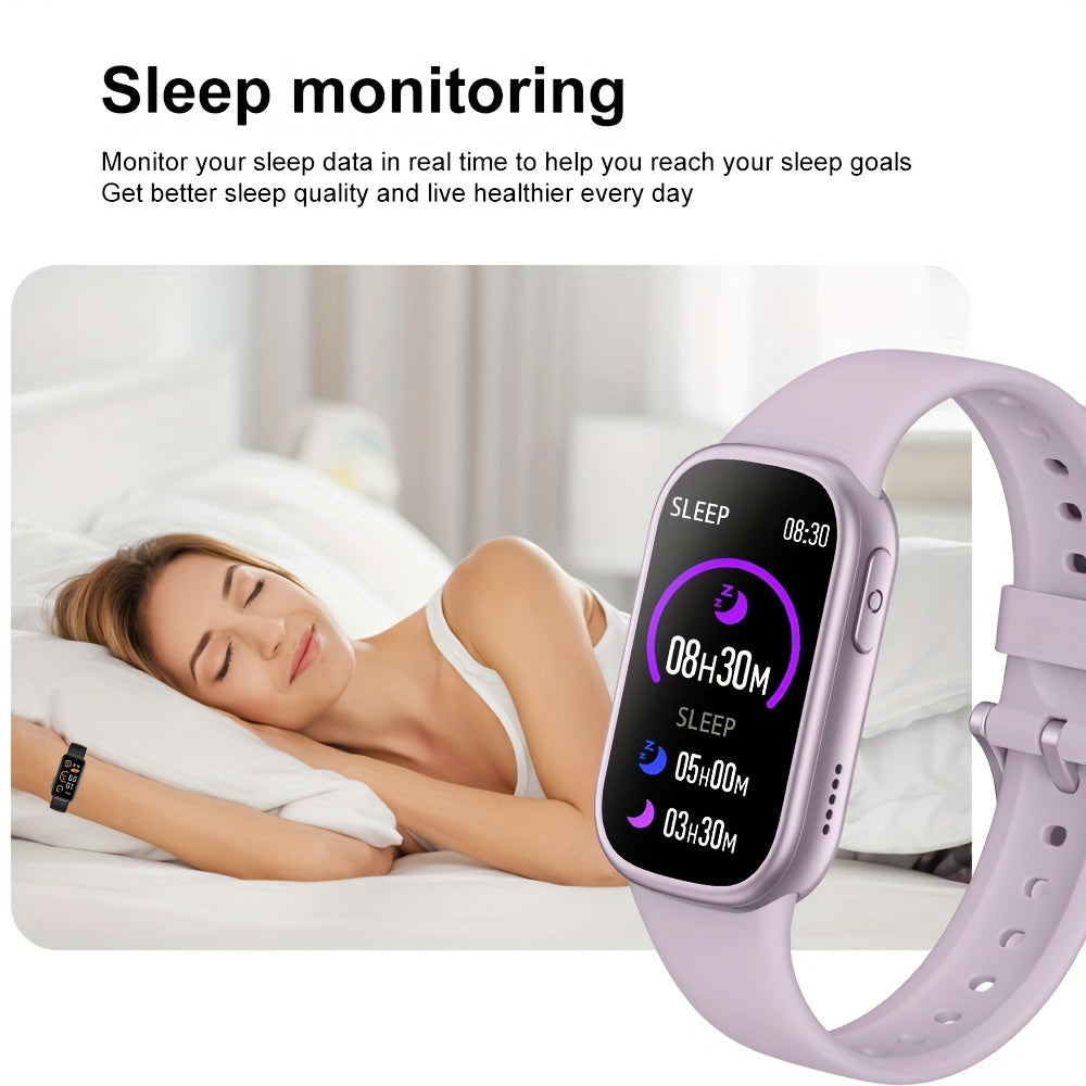 Waterdichte Smartwatch met 7 Dagen Batterijduur en Snelladen voor Fitness Tracking