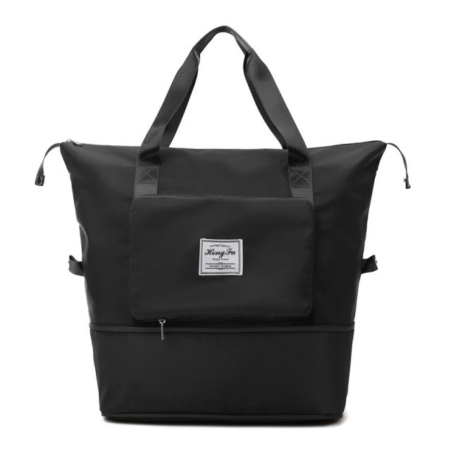 LuxeVoyage Elite Reis Tote | Stijlvolle opvouwbare handbagage voor moeiteloze reizen