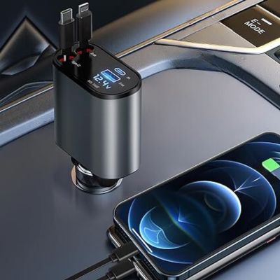 Digitale Auto Multi-oplader | Geschikt voor iedere auto