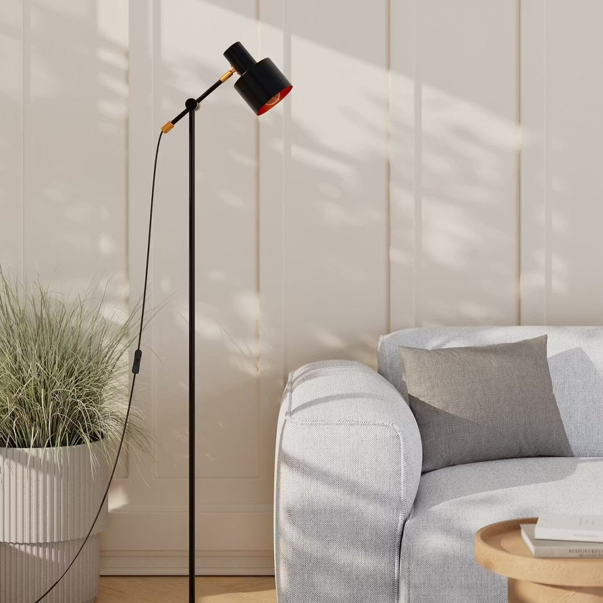 Moderne LED Staande Lamp – Minimalistische Verlichting voor Woonkamer en Slaapkamer