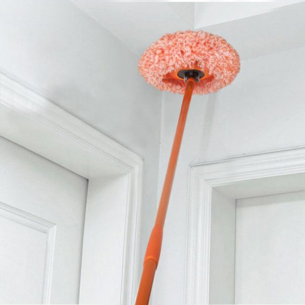LuxeClean 360° Roteerbare Schoonmaakmop | Verstelbare mop voor moeiteloos reinigen in elke hoek