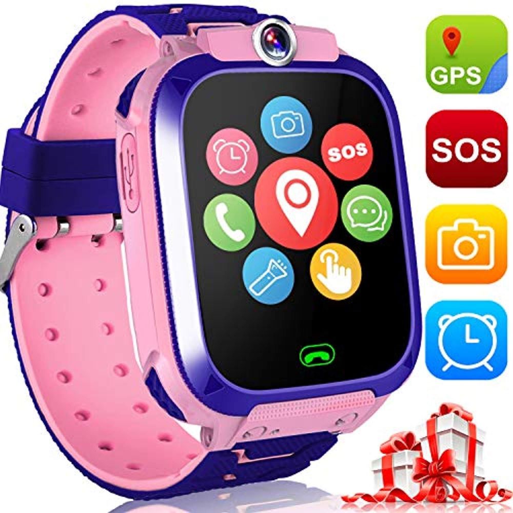 Kinder Smartwatch met GPS, Camera, Telefoongesprekken en SOS-knop