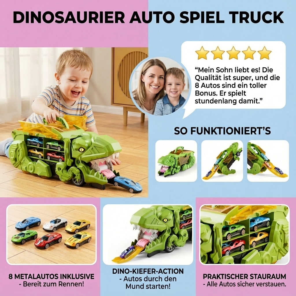 Dino Auto Speel Truck