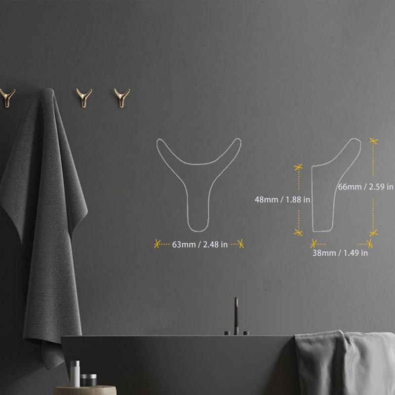 Frendorf Hoorn Wandhaak Decoratieve Wanddecoratie