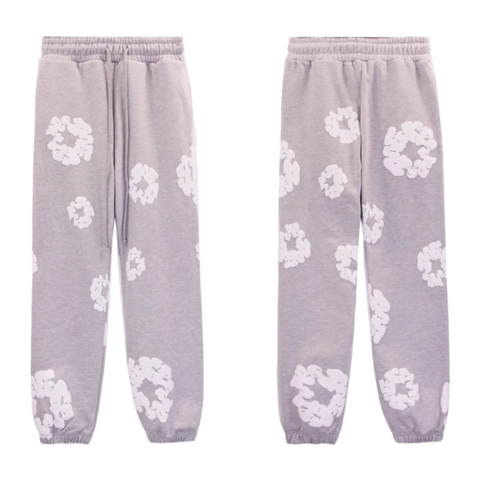 Ensemble Caleb met Hoodie en Wijde Bloemenbroek