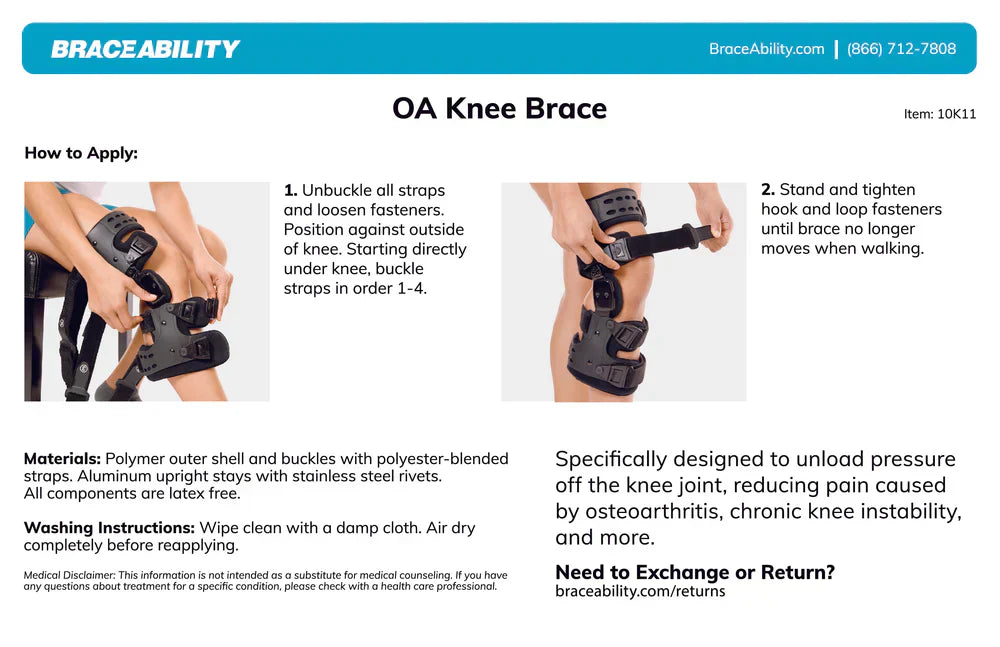Medische OA-ontlastingsknieschijf | Unicompartimentele artrose-orthese | Varus/Valgus-correctie & ROM-controle | Mediale & Laterale ontlasting | Instelbare bewegingshoek