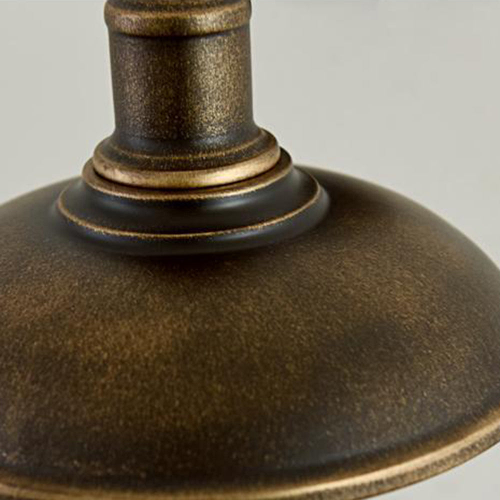 Vintage Industriële IJzeren Kom Buiten Wandlamp LED 1-Licht