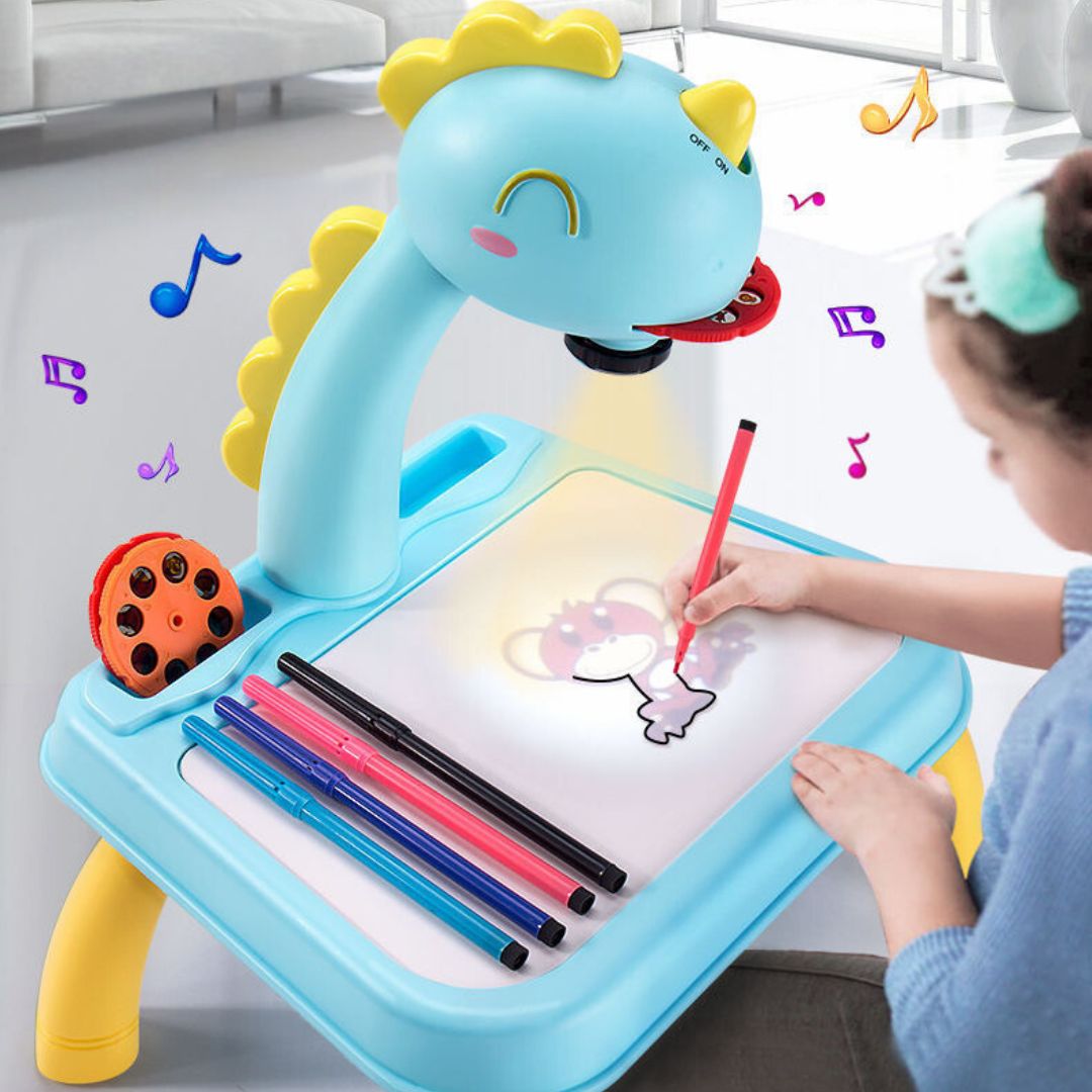 Creatieve Teken Tafel met Projector voor Kinderen
