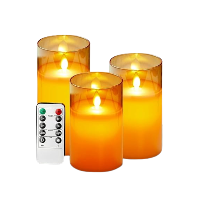 LuxeLumen LED Kaarsenset | Elegante LED kaarsen met afstandsbediening voor sfeervolle ambiance
