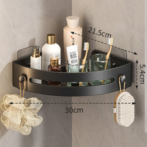 Geen-Boor Driehoekige Douche Caddy