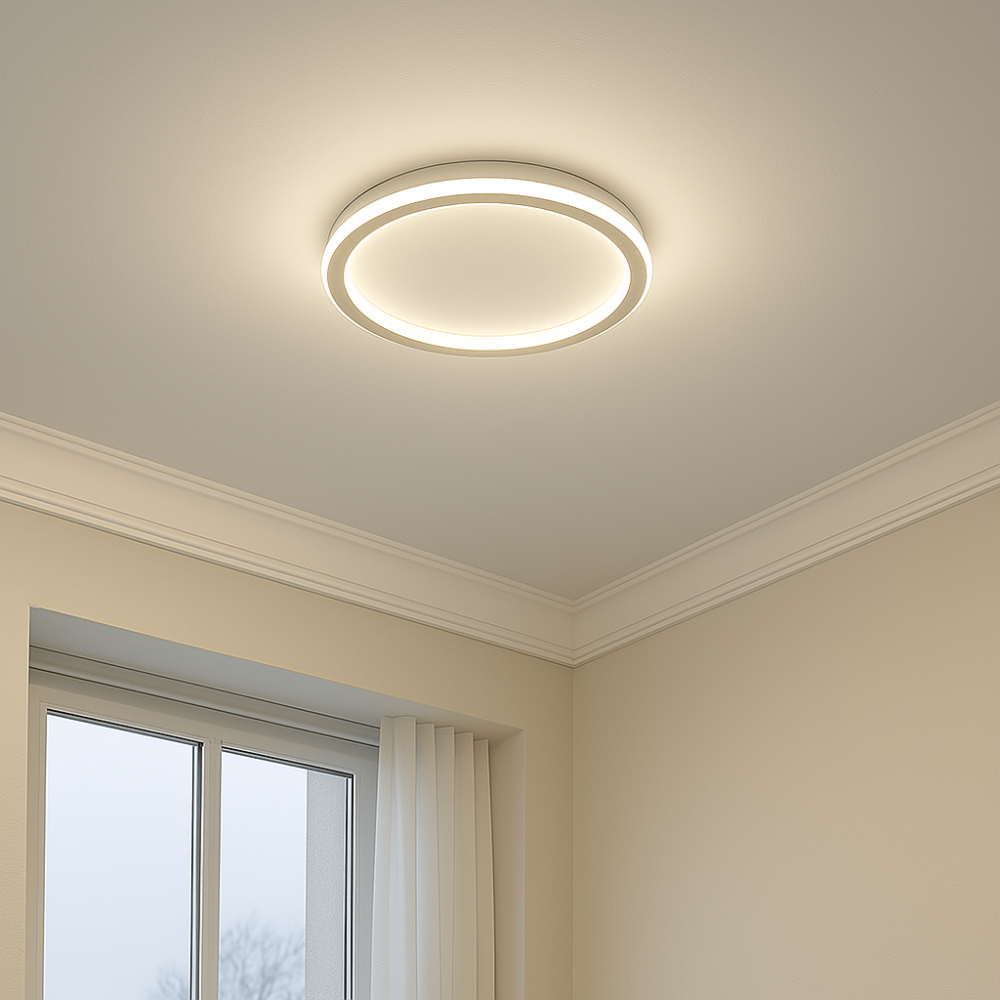 Scandinavische LED Plafondlamp – Modern, dimbaar & stijlvol voor woonkamer, eetkamer & hal