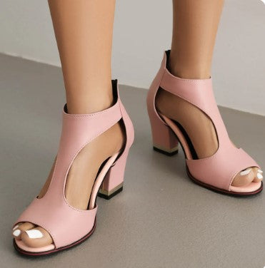 Leder Orthopedische Hak Sandalen