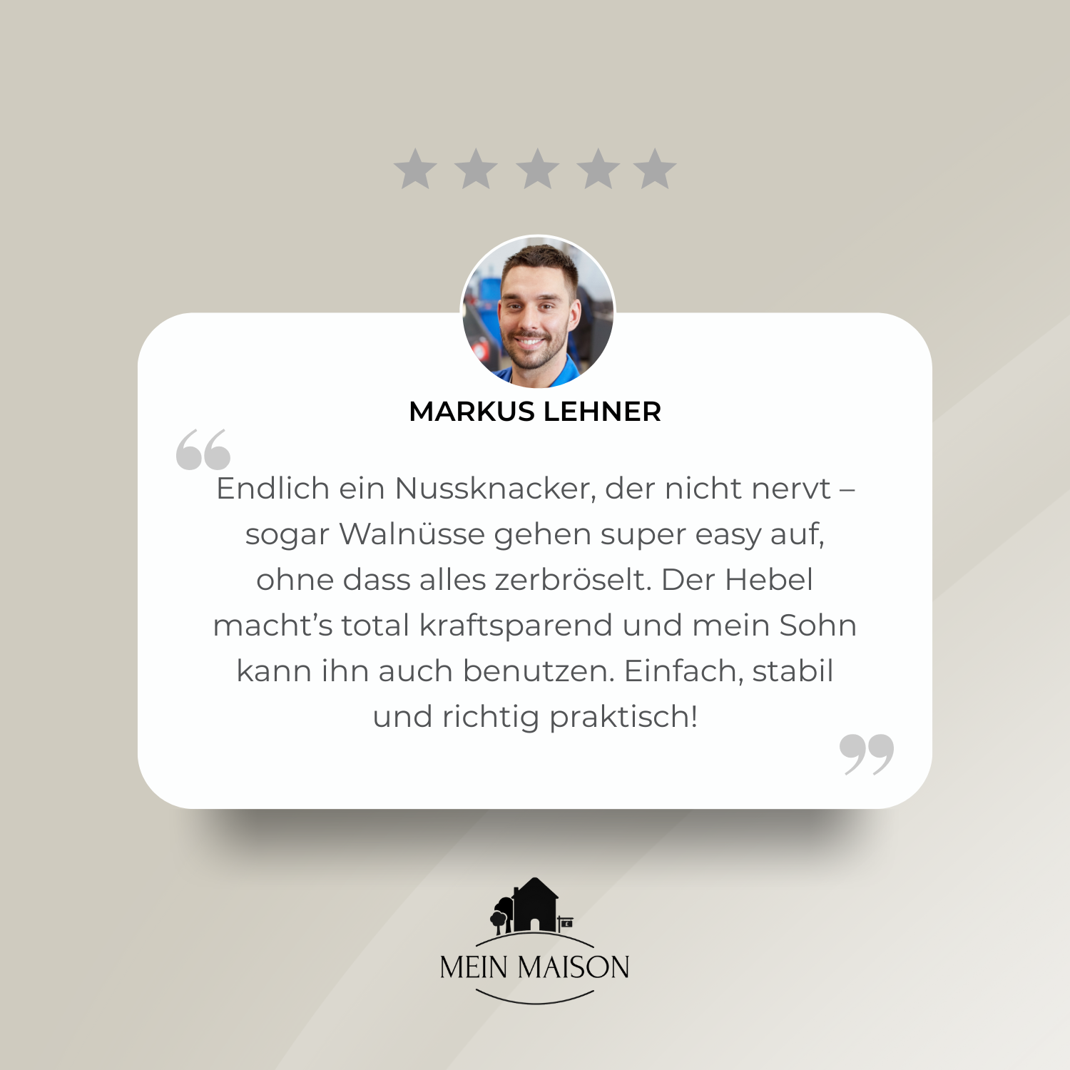 1+1 GRATIS NussMeister Nooit Meer Krachtinspanning Bij Noten Breken