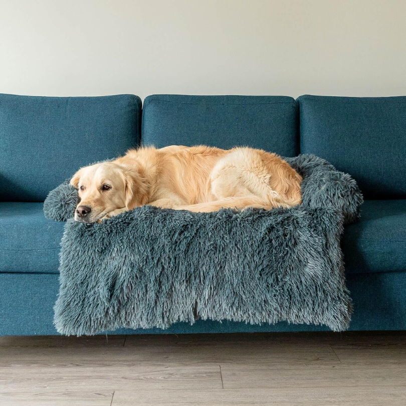 Waterafstotende Hondenbed Bescherming met Zachte Vegan Bont – Antislip, Comfortabel, Geschikt voor Alle Hondenformaten