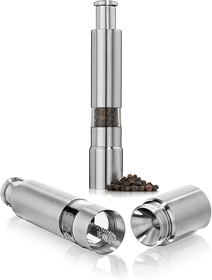GourmetEssence Luxe Peper- en Zoutmolen | Elegante molen voor perfect gekruide gerechten