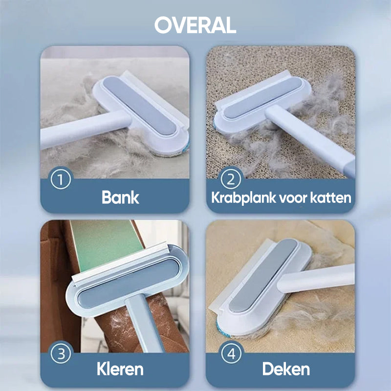 Élégance | Multifunctionele borstel – schone haren – stof verwijderd – in een oogwenk