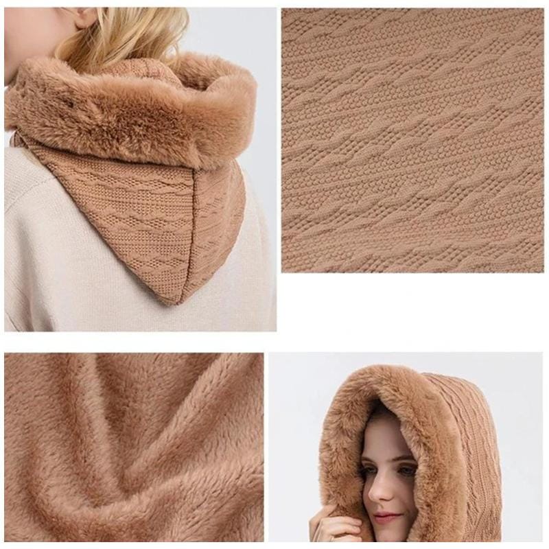 LuxéCuddle Scoodie | Sjaal, muts en capuchon in één stijlvolle oplossing