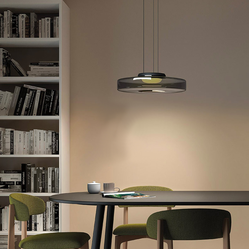 Glazen Hanglamp In Bauhaus Stijl
