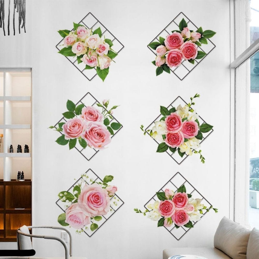 50% KORTING | 3D Groene Planten Muurstickers