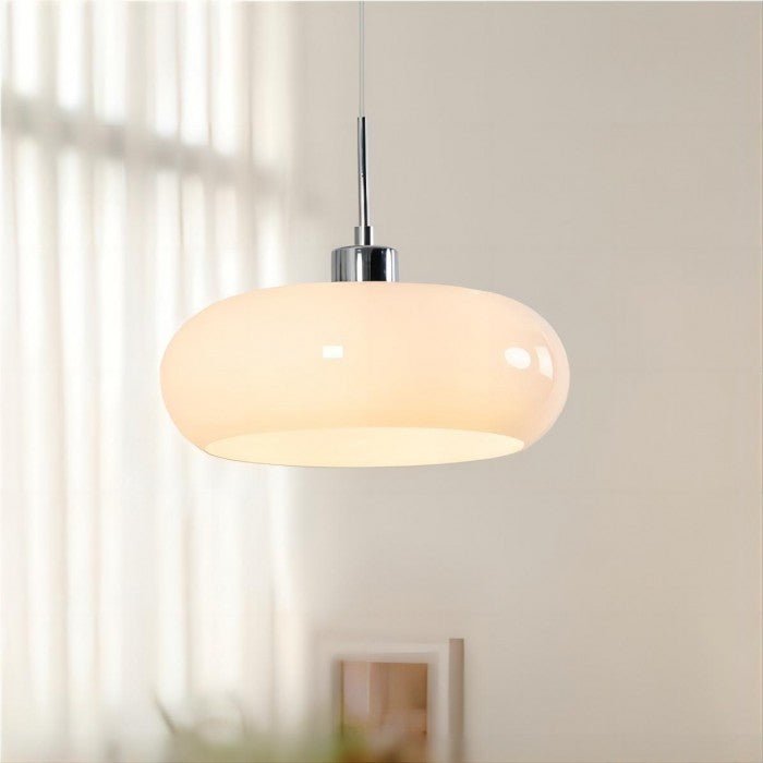 Hanglamp Glas Bauhaus Stijl - Noordisch Retro