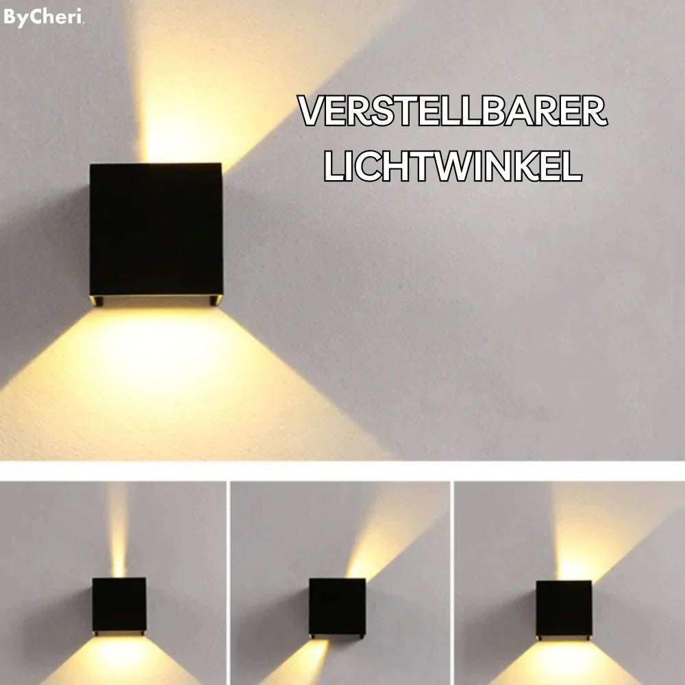 LuminaCube Draadloze Luxe Wandlamp
