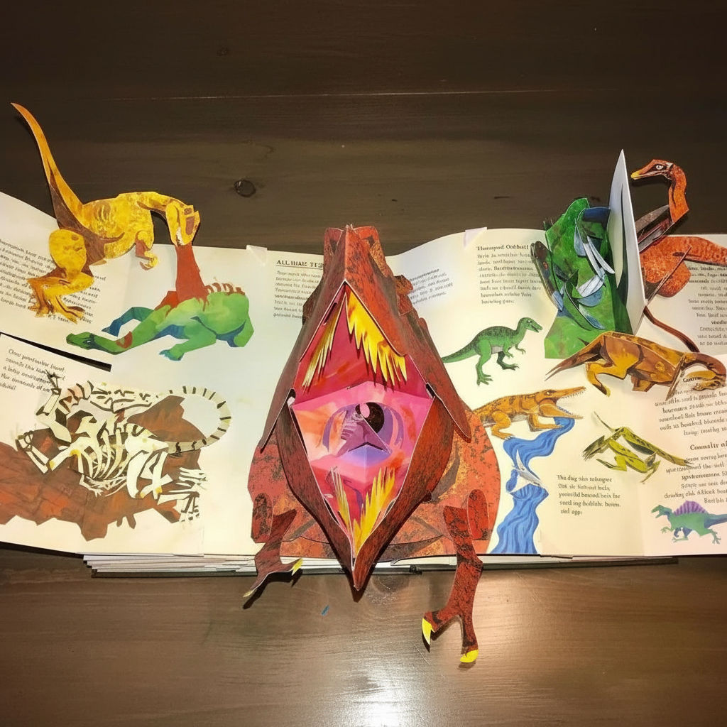 BowLift | 3D Pop-up Boek Dinosaurussen