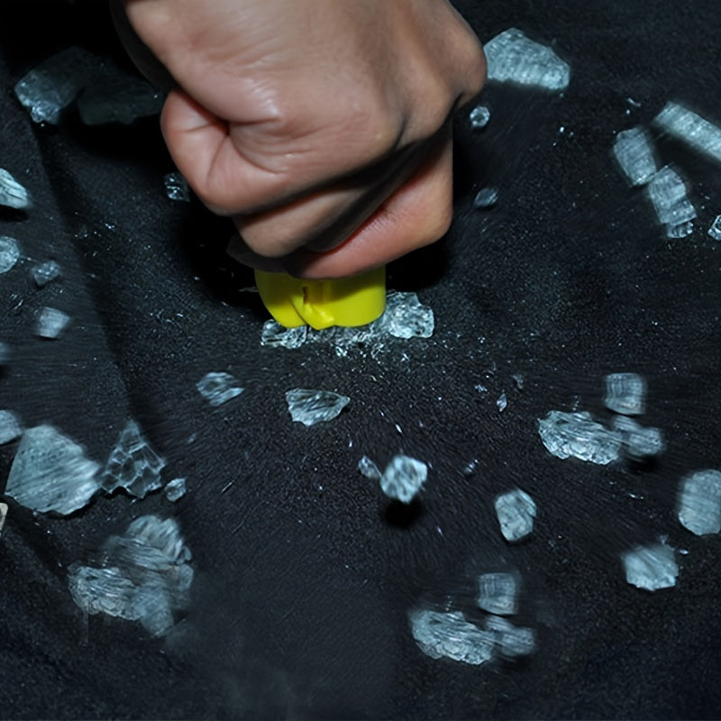 Compacte Noodveiligheidshamer met Ergonomische Handgreep – Raamverbreker voor Snelle Ontsnapping in de Auto, Beschikbaar in Meerdere Kleuren