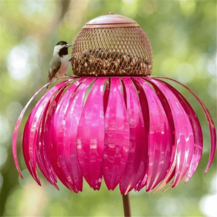 FloraBird Kegel Bloemenvogelhuisje Koop er één, Krijg er één Gratis