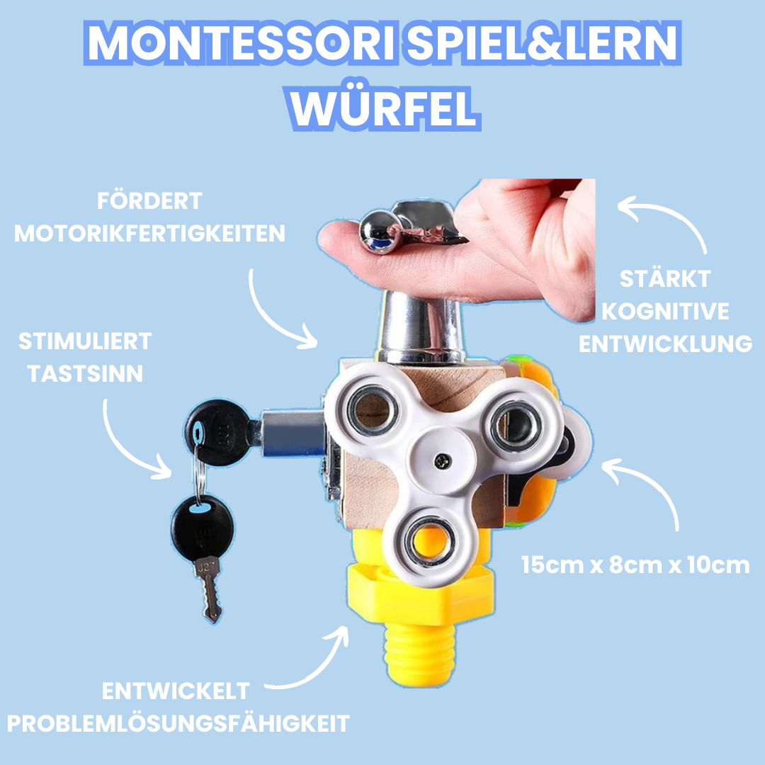 Montessori 4-in-1 leer- en Speelset