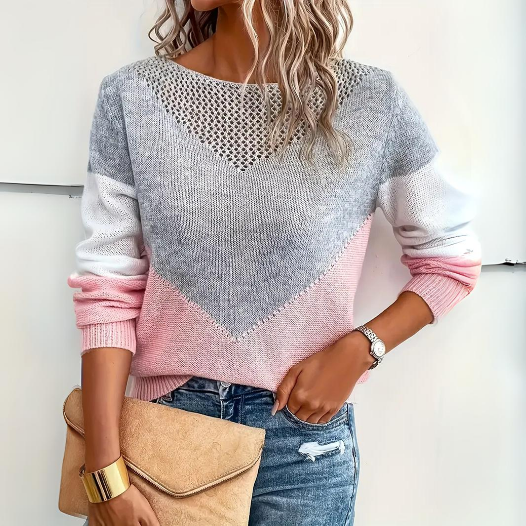 Anna | Dames Casual Los Gesneden Trui
