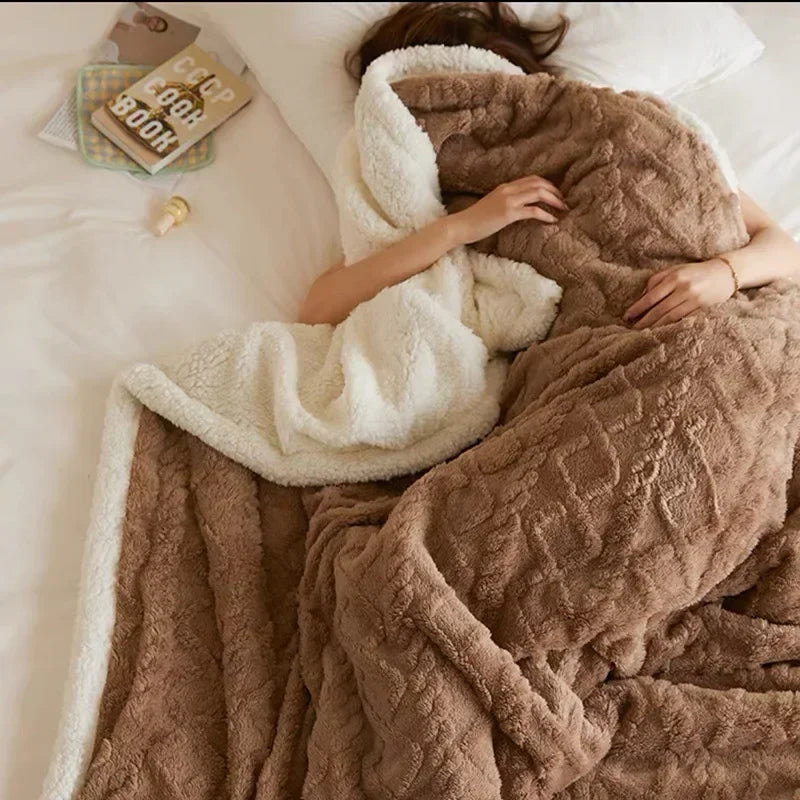 WarmWool Lammwoldeken Dikke Winter – Ultieme Warmte en Comfort