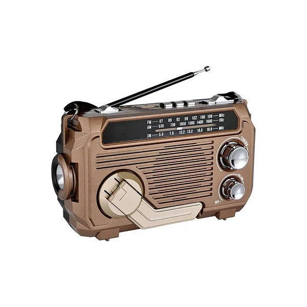 Serein | Noodradio met Powerbank – elegant ontwerp – hoog-fidelity geluid – oplaadbaar