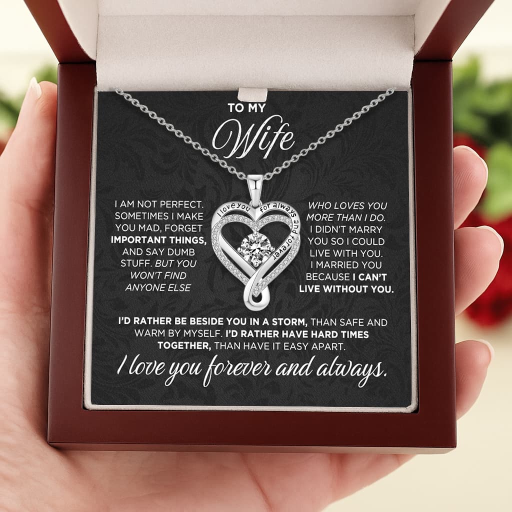ForeverLove | Voor Mijn Vrouw Ik Hou Voor Altijd Van Je Ketting Cadeau