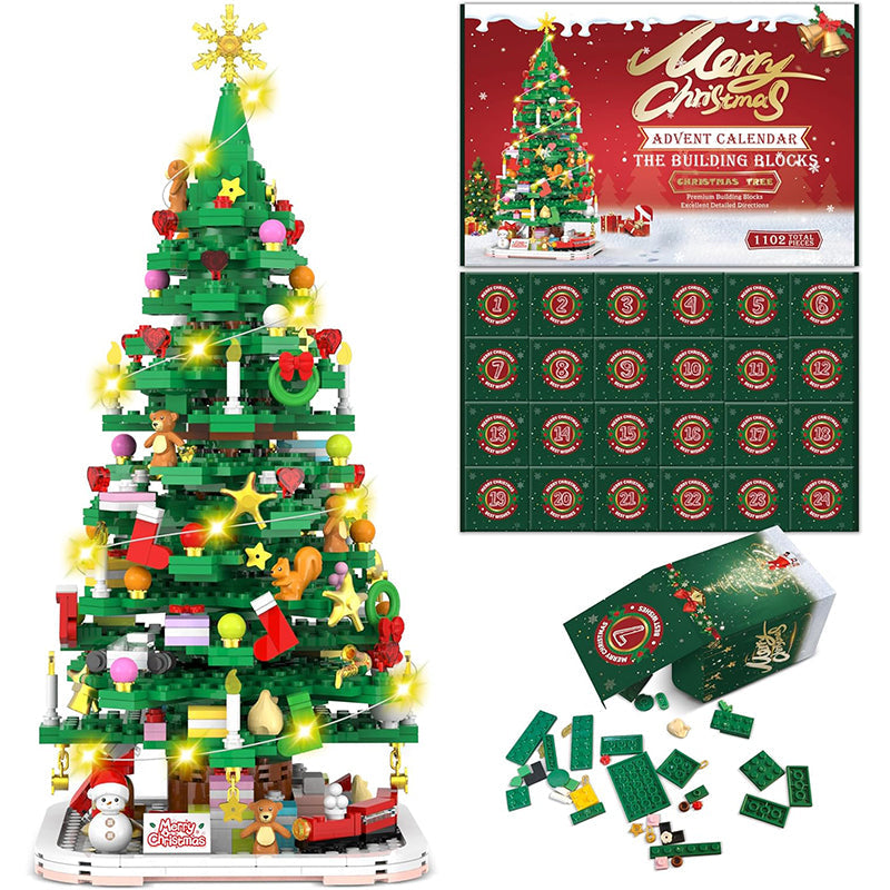 Kerstboom Adventskalender 2026 – DIY Bouwpakket voor Kerstdecoratie