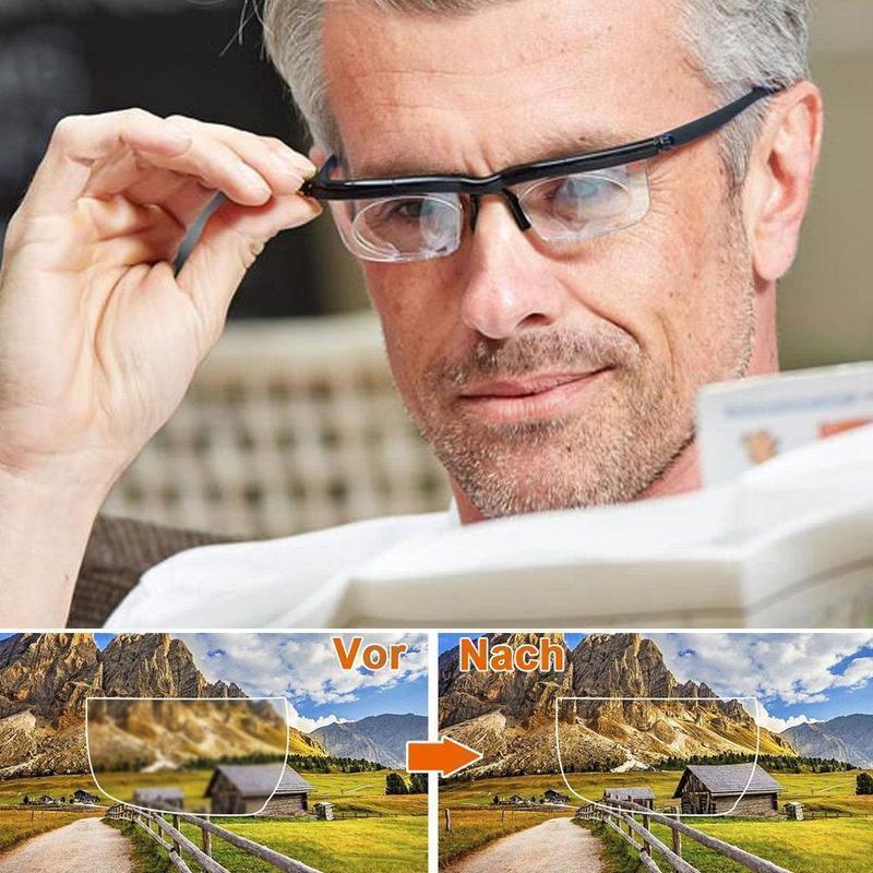 Fokus Verstelbare Unisex Leesbril voor Comfortabel Lezen