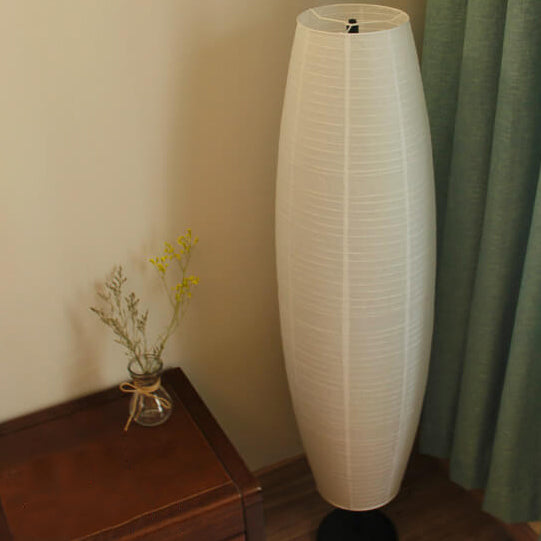 Noordse rijstpapier zuilen 2-licht vloerlamp