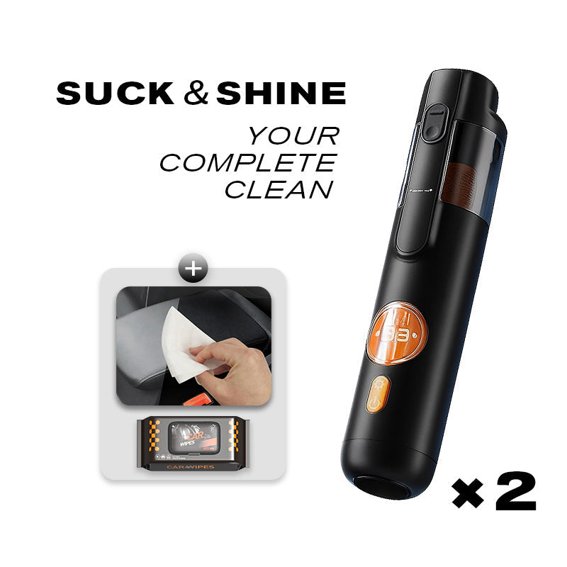 SwiftClean Handstofzuiger | Moeiteloos schoonmaken met 5 veelzijdige accessoires