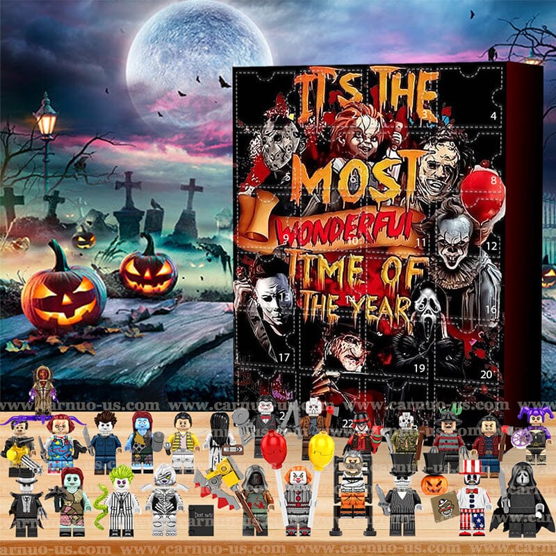 Scary Adventskalender | kalender met horrorfilmkarakters