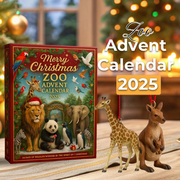 ZooYule | Vrolijk Kerstmis Zoo Adventskalender 2025 Feestelijke Aftelling