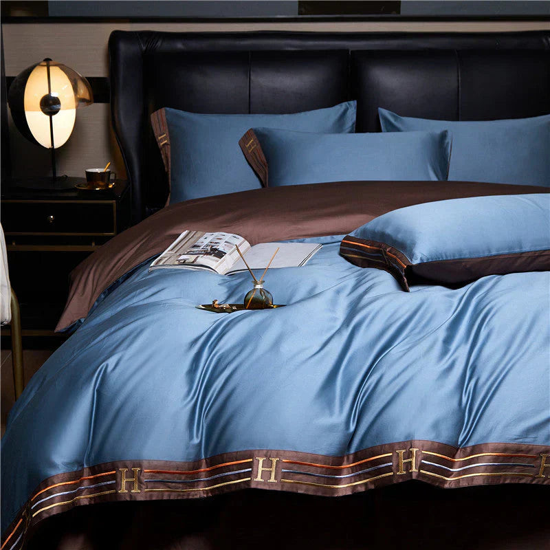 Deluxe Satijnen Katoenen Dekbedovertrek Set - Luxe voor uw Slaapkamer