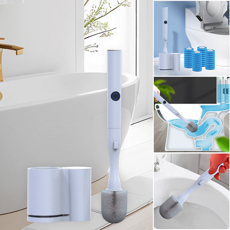 LuxuraClean Elektrische Toilettenborstelset | Efficiënte reiniging voor een sprankelend toilet