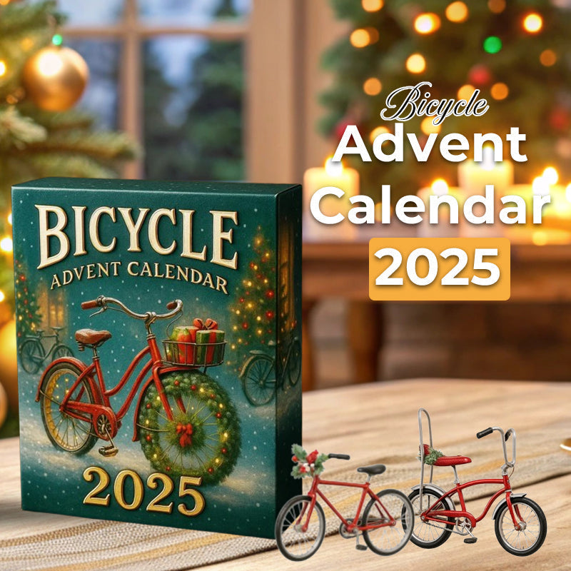 Retro Fietsfeest Adventskalender 2025 – 24 Miniaturen vol Kerstvreugde