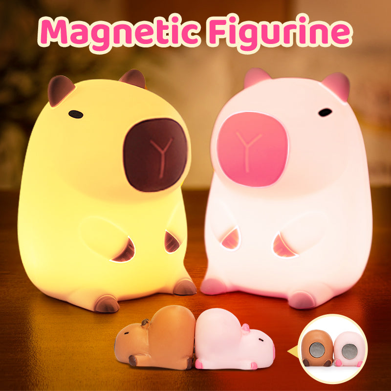 SquishBara | Capybara Squishy Nachtlampje Ideaal Cadeau voor Alle Leeftijden